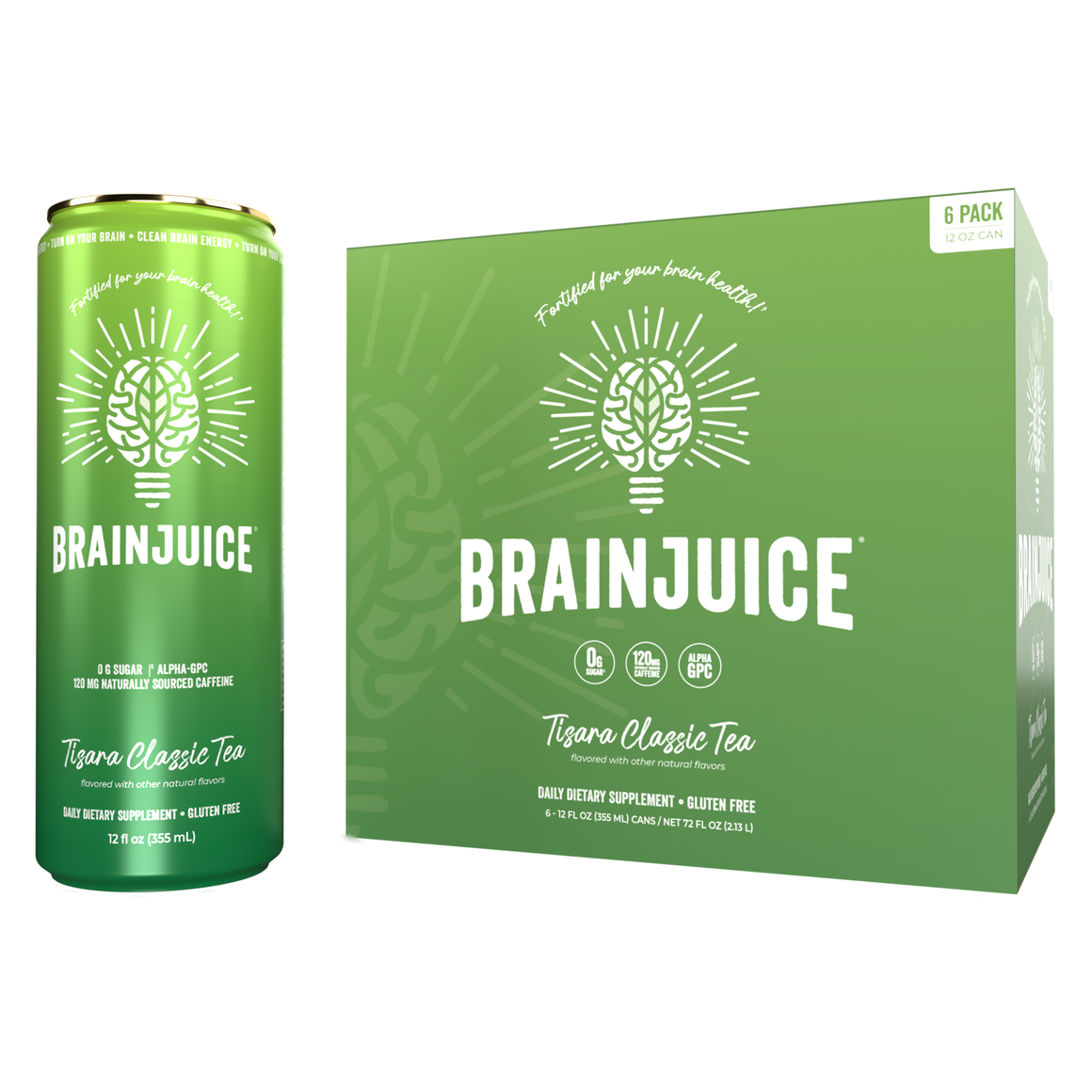BRAINJUICE 12 FL OZ RTD - 6 PACK