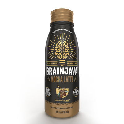 BRAINJAVA MOCHA LATTE 8 FL OZ RTD 4-pack