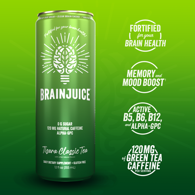 BrainJuice Tisara Classic 12 fl oz RTD 6ct