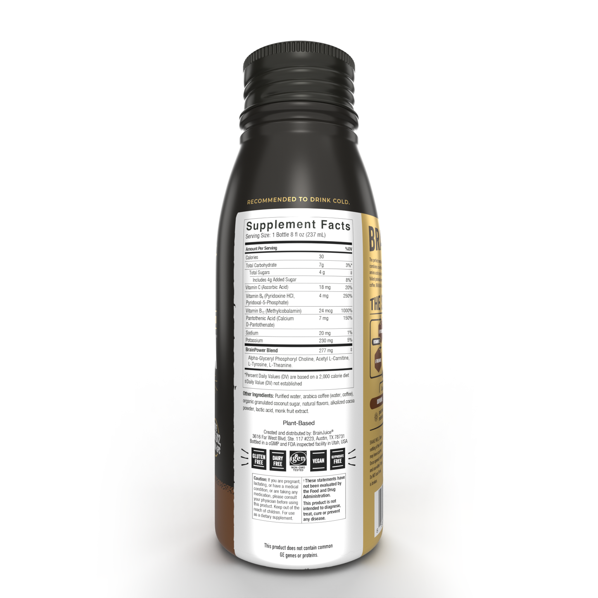 BRAINJAVA HOUSE BREW 8 FL OZ RTD 4-pack