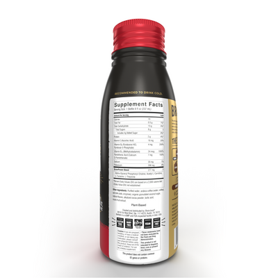 BRAINJAVA PEPPERMINT MOCHA LATTE Functional Coffee 8 FL OZ RTD 4-pack