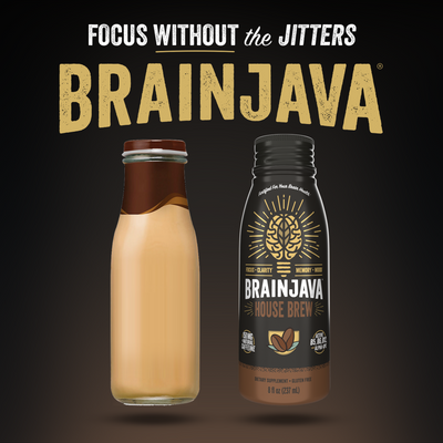 BRAINJAVA HOUSE BREW 8 FL OZ RTD 4-pack