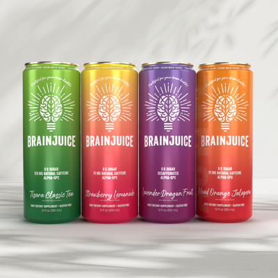 BRAINJUICE 12 FL OZ VARIETY 4-PACK
