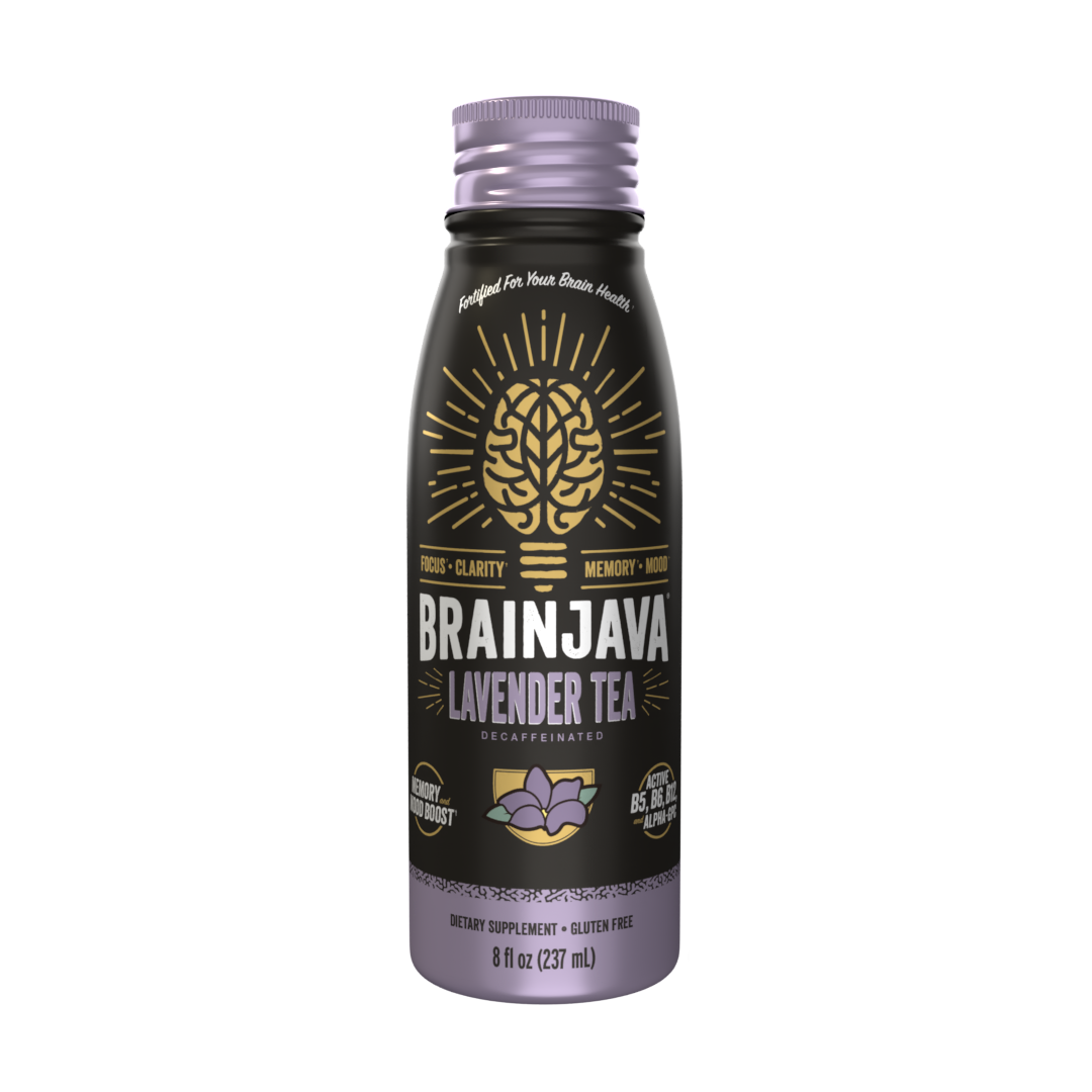 BRAINJAVA Lavender Tea 8 oz. | 4-pack