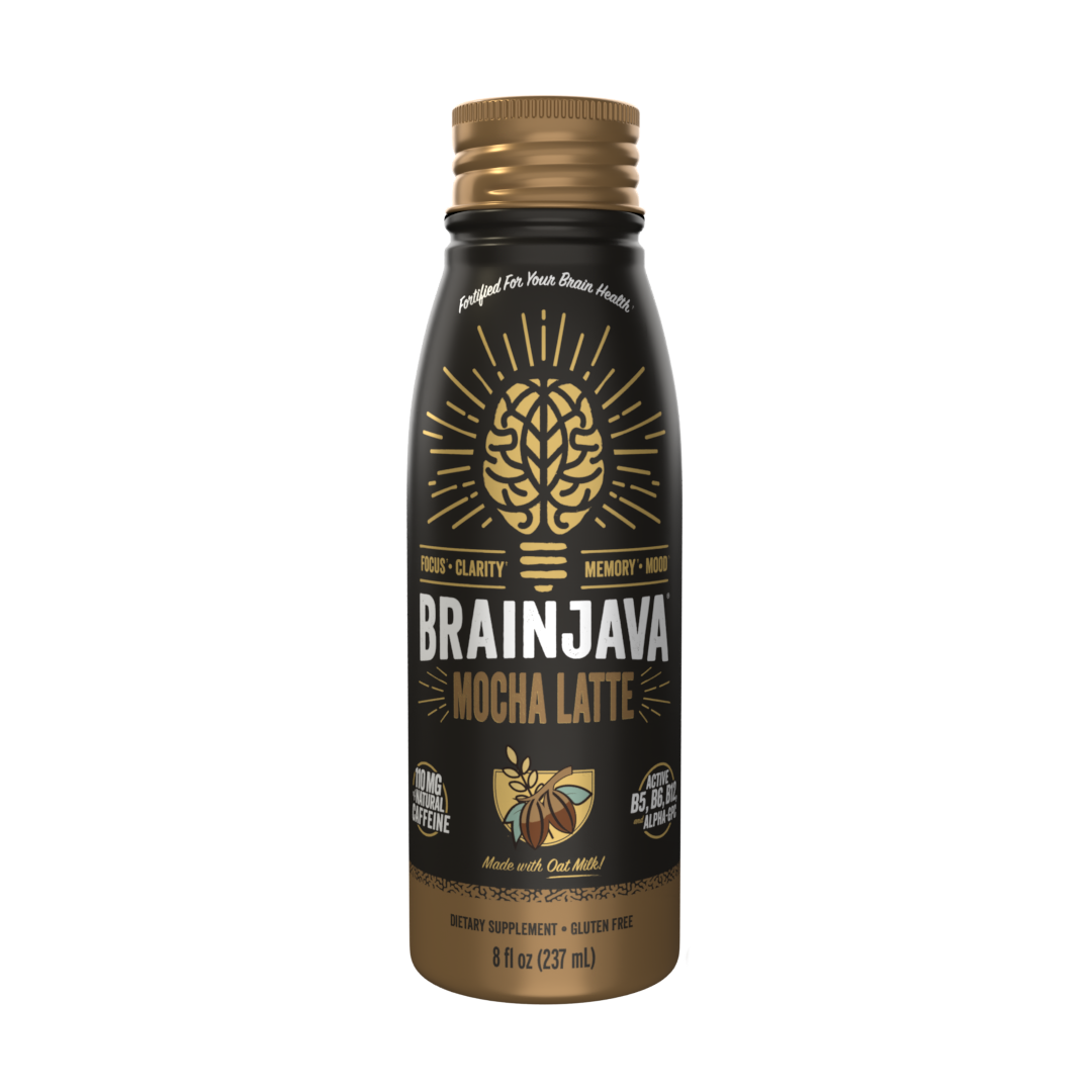 BRAINJAVA Mocha Latte 8 oz. | 4-pack