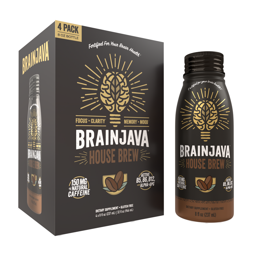 BRAINJAVA House Brew 8 oz. | 4-pack